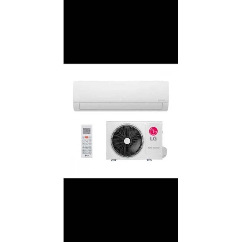 Ar Condicionado Split Inverter LG Hi Wall dual Compact + ai 12000 BTUs Frio S3-Q12JAQAL - 220v