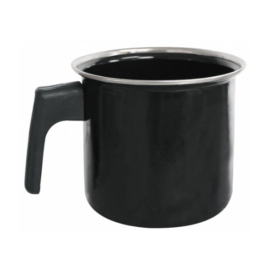 Caneca leiteira Fervedor 1450ml Indução Preta