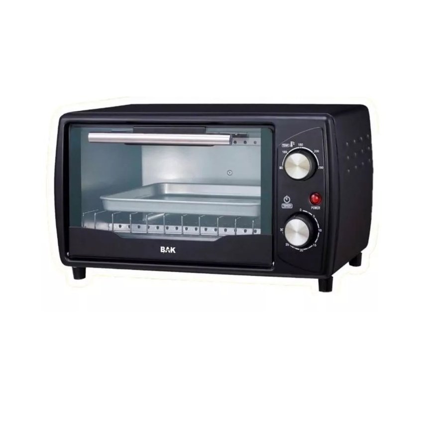 Forno Elétrico Bak 10 Litros 110v 1000w Bancada Master Cozinheiro Compacto Na cozinha Com Timer Desligamento