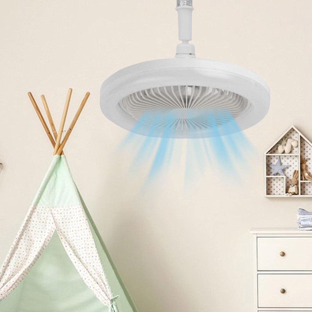 Lâmpada de Teto Inteligente com Ventilador: Iluminação e Conforto em Um Só Produto Leve o Seu Agora