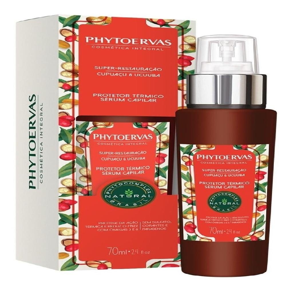 Protetor Térmico Super Restauração Phytoervas Sem Frizz 70ml