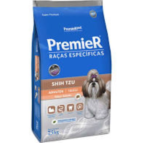 Ração Premier Raças Específicas Shih-tzu Adulto Salmão 2,5kg