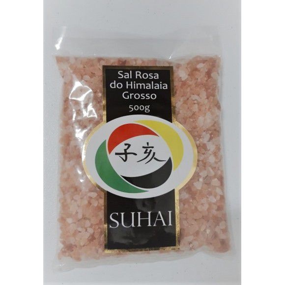 Sal do Himalaia Grosso 500g Suhai