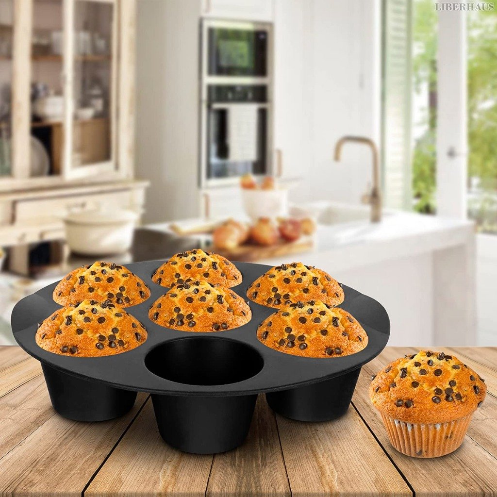 Tapete Fryer Anti-Aderente De Silicone Para Air Fryers Silicone Muffin/Bolo Copos Casa Moldes Cupcake