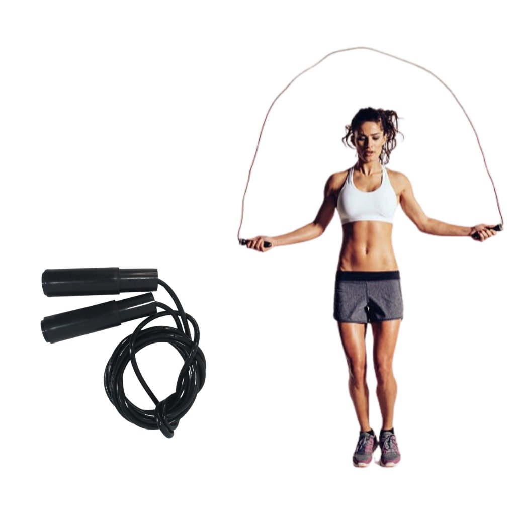 Corda De Pular Pvc Crossfit Exercício Ajustável