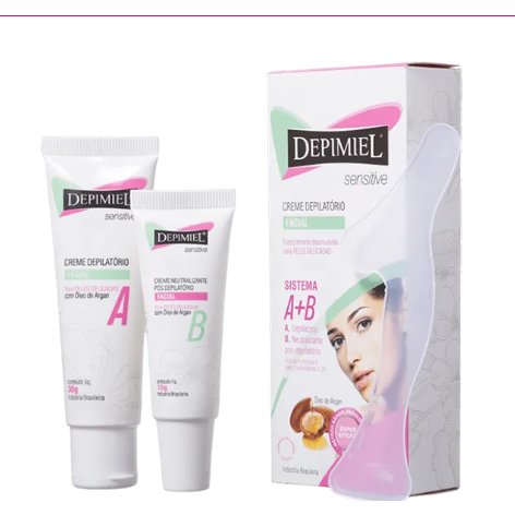 Depimiel Creme Depilatório Facial buço sensitive Para todo tipo de pele 40g