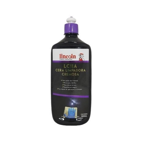 Lc11a Cera Limpadora Protetora Premium 500ml - Lincoln