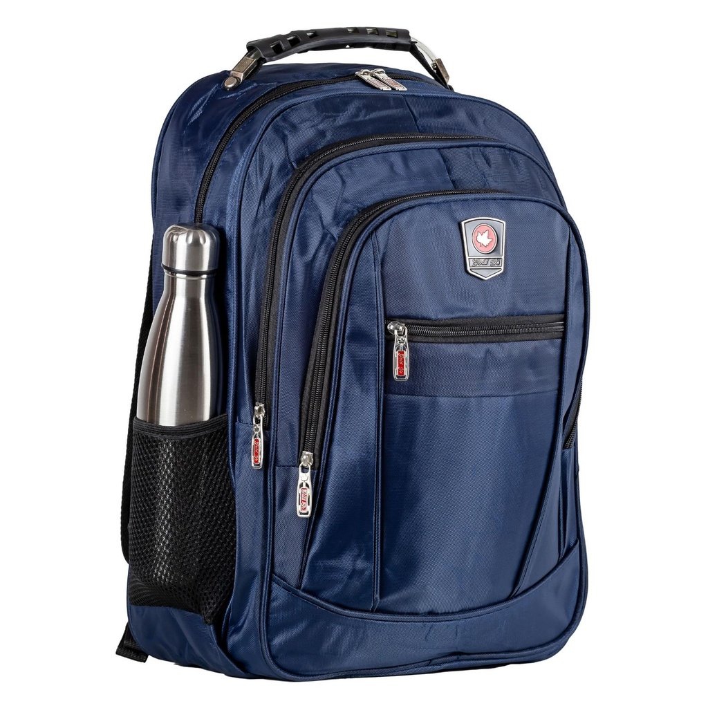 Mochila Resistente Masculina Impermeável Notebook Antifurto Azul