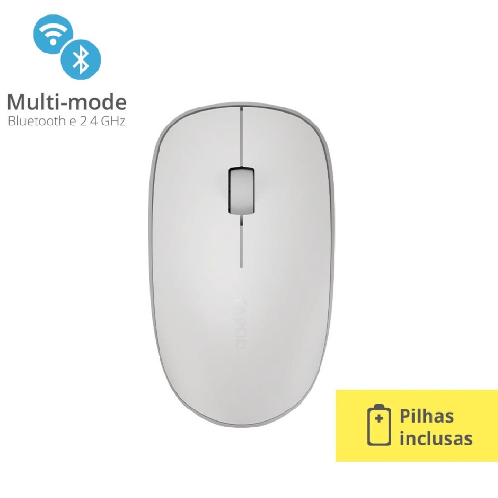 Review Rapoo M100 Silent: um mouse sem fio barato