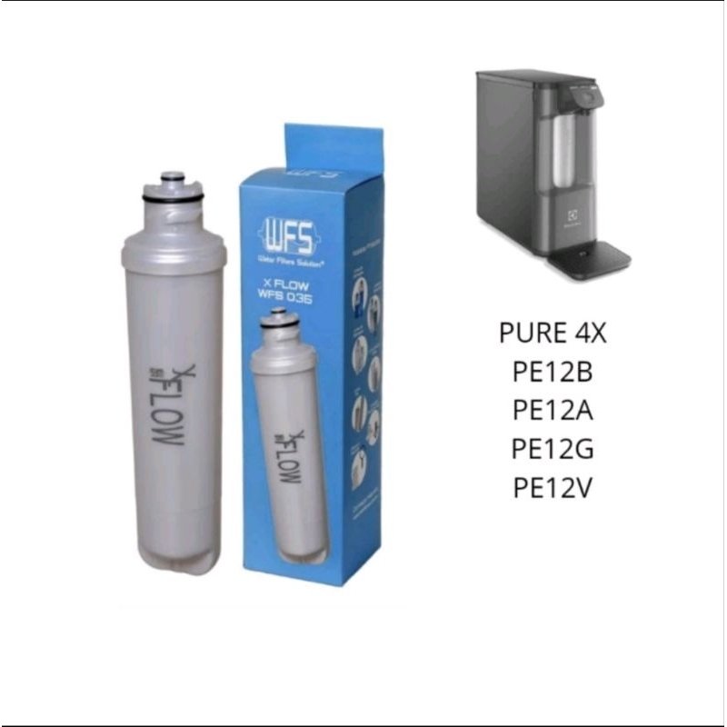 Refil Filtro Electrolux Pe12a Pe12b Pe12g Pe12v Ph41 Pc41b Pc41x Pure 4x Compatível