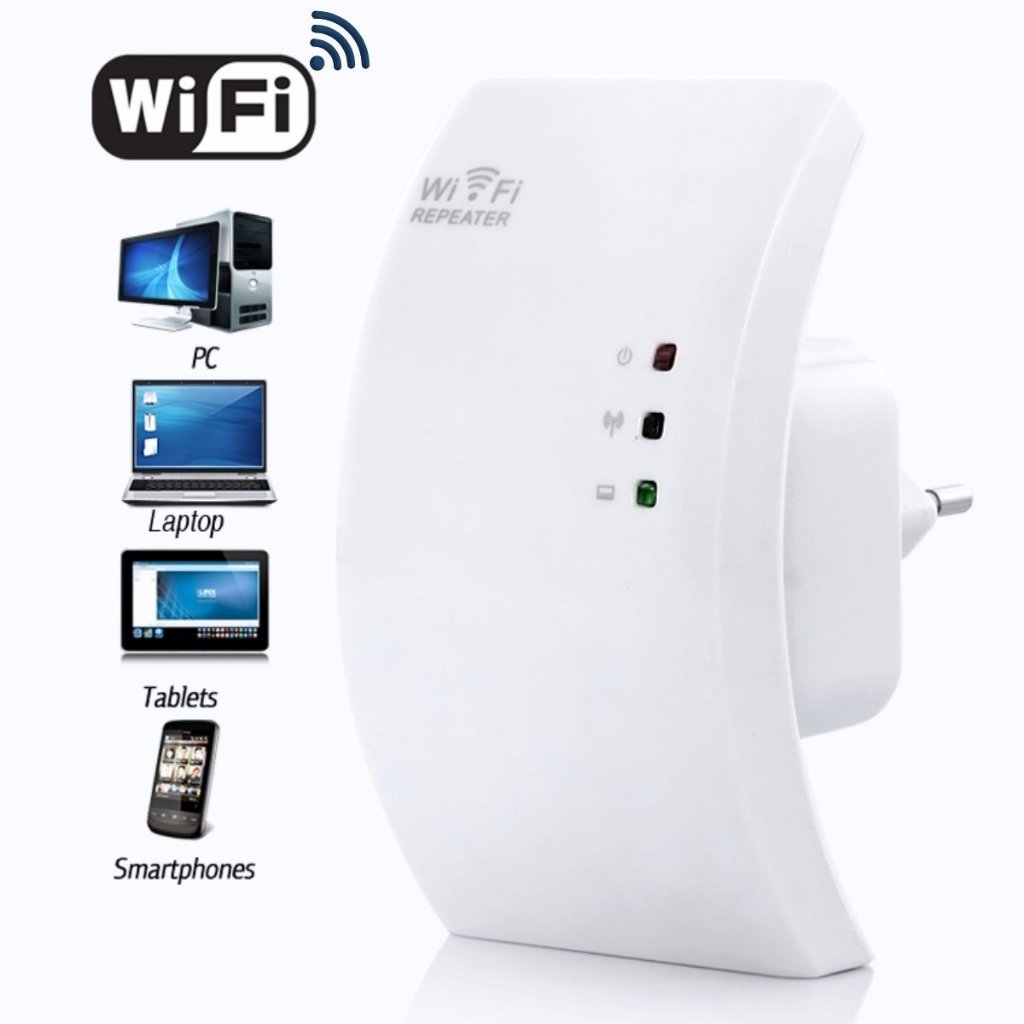 Repetidor Expansor de Sinal wifi sem fio Roteador 600mps