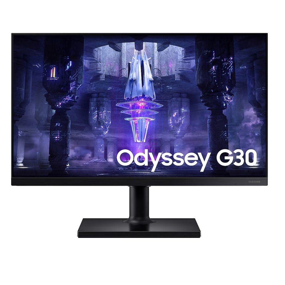 MONITOR GAMER SAMSUNG 24" ODYSSEY G30, FHD, 144HZ, 1MS, HDMI/DP, ULTRAWIDE, PRETO - LS24BG300ELMZD