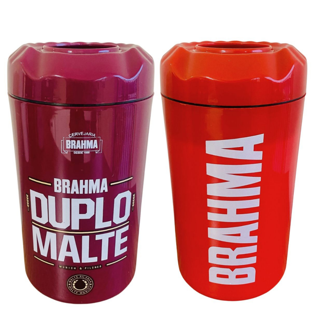 2 Porta Garrafa 600ml Térmico Personalizados Camisinha Cerveja Churrasco Bar Restaurante Porta Latinha