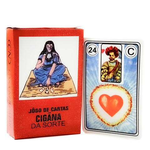 Baralho Cigana Da Sorte Tarot Marselha C/ 36 Cardes + Manual, Aprenda a jogar e ver seu destino