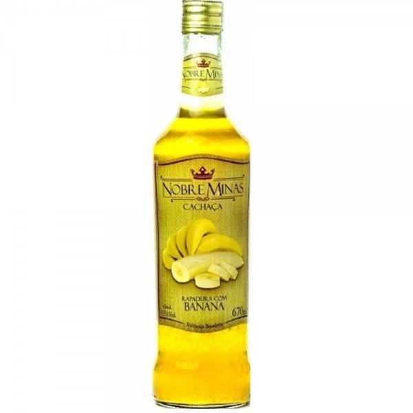 Cachaça Nobre Minas Rapadura e Banana 670ml