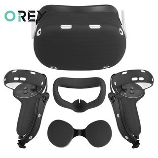 Capa Protetora De Silicone Para Oculus Quest 2 , Não Inclui Óculos De VR Realidade Virtual Quest2 Fone De Ouvido Facial Almofada Os Olhos Grip Acessórios