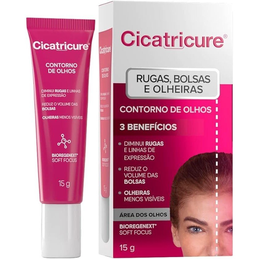 Cicatricure Creme Contorno Olhos Rugas, Bolsas, Olheiras 15g