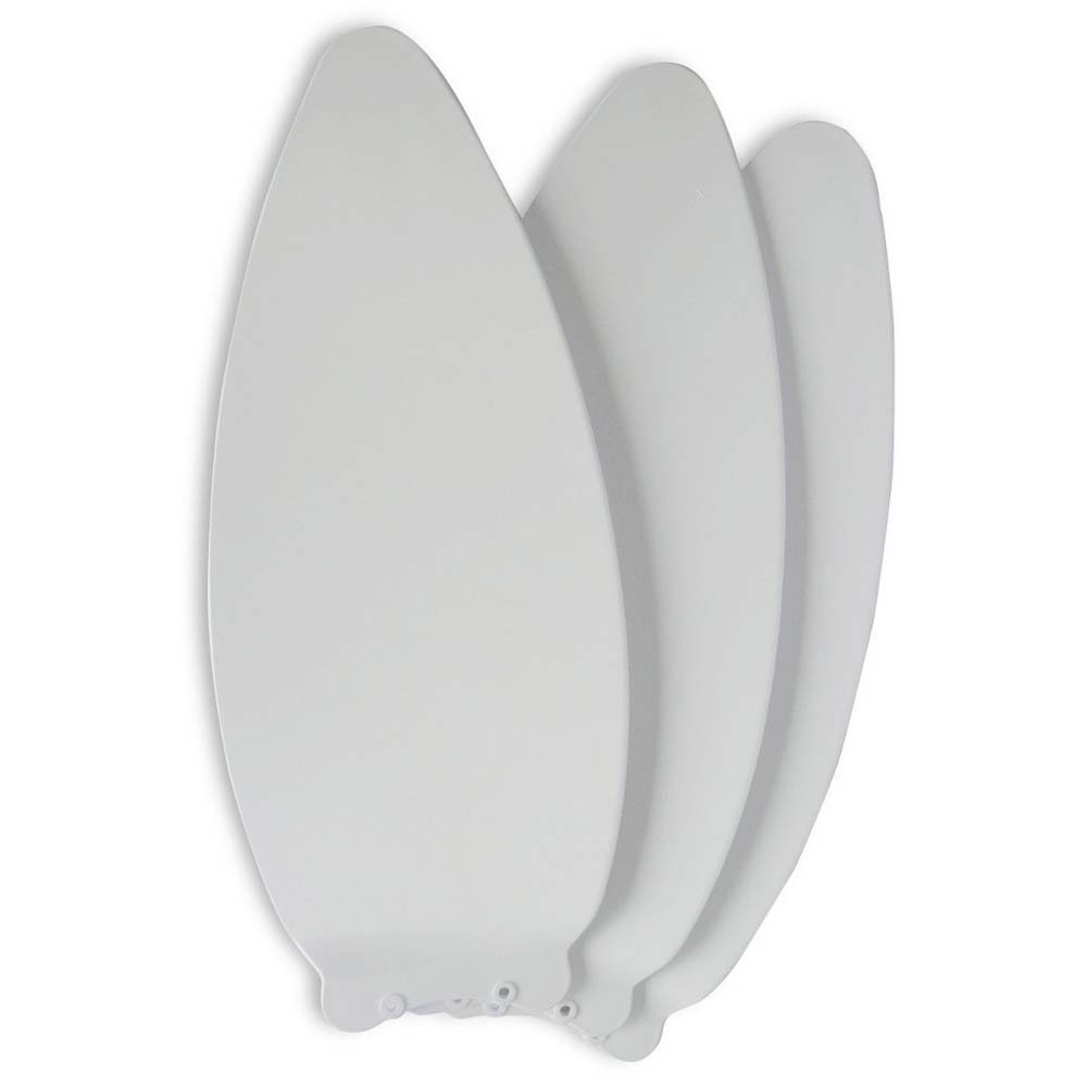 Conjunto 3 Pás Branco Ventilador de Teto Aires Ventisol