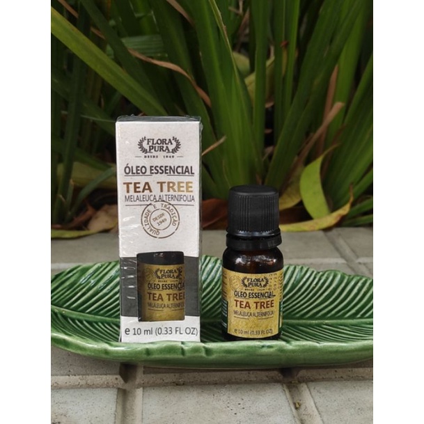 Óleo de Melaleuca gotejador 10ml Flora Pura