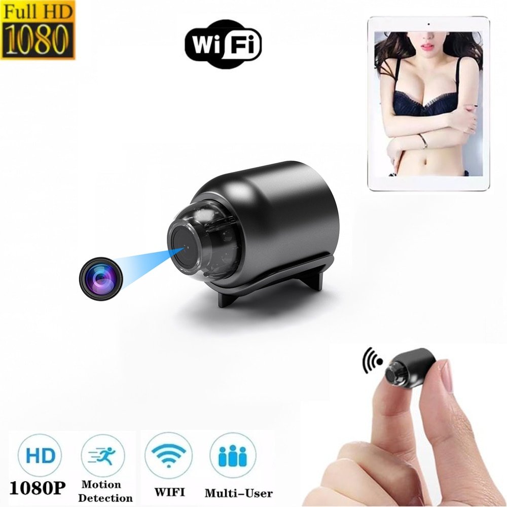 Mini Câmera Gravador De Vídeo WiFi IP De Vigilância Remota HD Hot Link 360 DVR Smart Home Night Vision 1080P