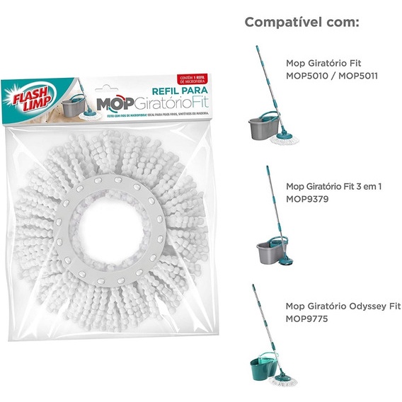 Melhor Mop Giratório para limpar sua casa 100%