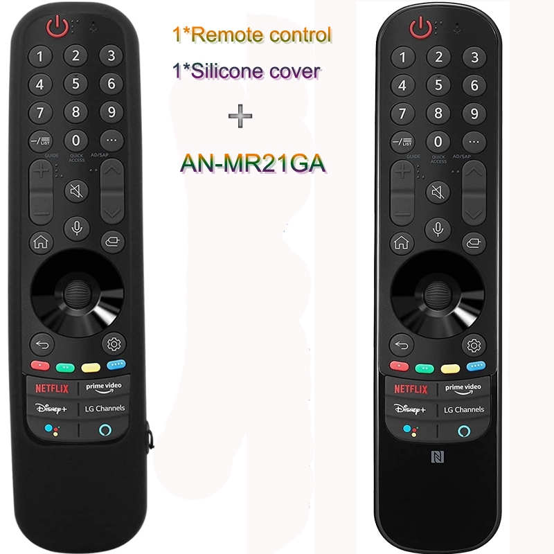 MR21GA Para 2021 LG Controle Remoto Com Capa Preta [Sem Função De Ponteiro Mágico De Voz] Substituição UHD OLED QNED NanoCell 4K 8K Smart TV