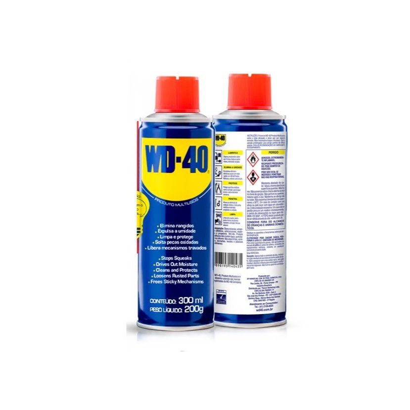 OFERTA ÓLEO DESENGRIPANTE SPRAY WD 40 Produto Multiusos Desengripa Lubrifica 300ml