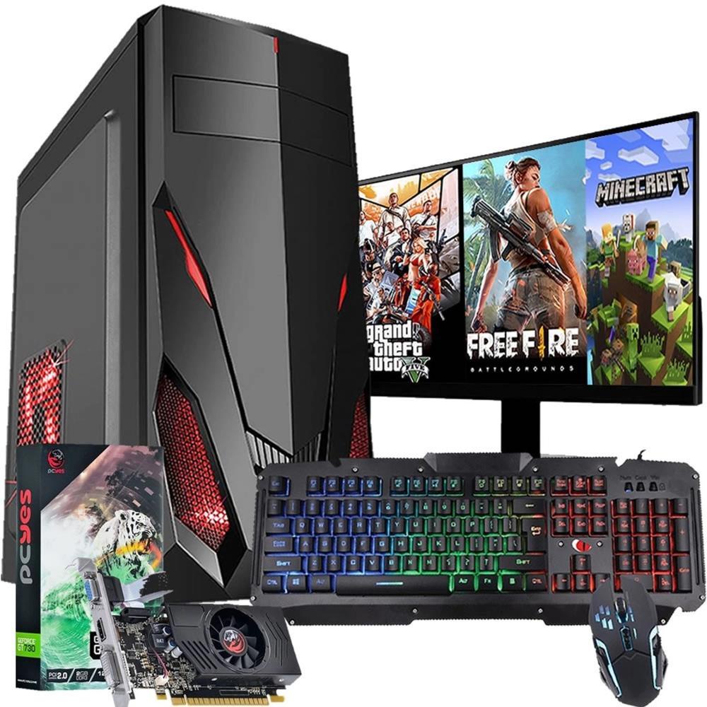 Pc Gamer Completo Amd A4 6300 8gb 500gb Vga