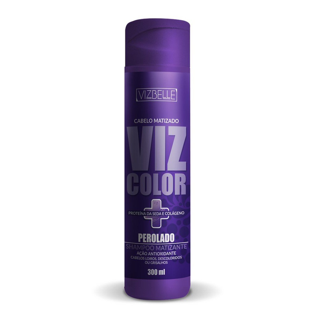 Shampoo Matizante Efeito Perolado 300ml Vizbelle