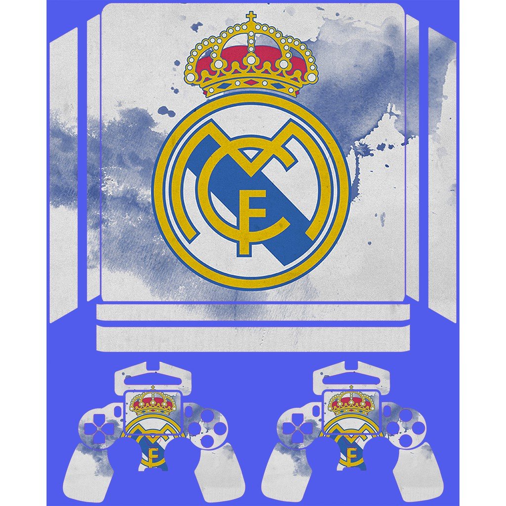 Skin Adesiva PS4 Slim - Real Madrid