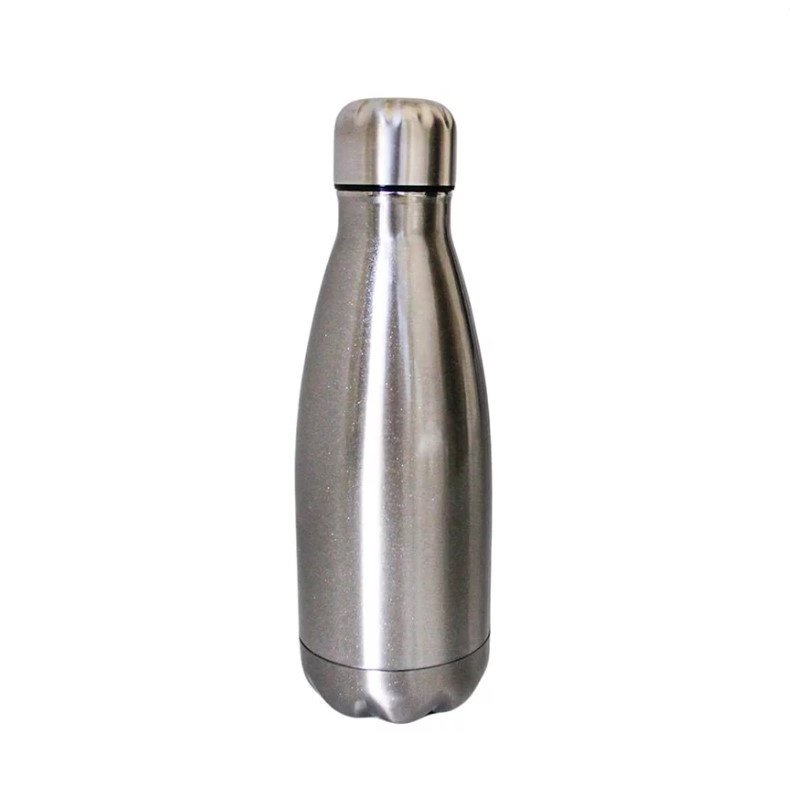 Squeeze Garrafa Inox Prata 500ml