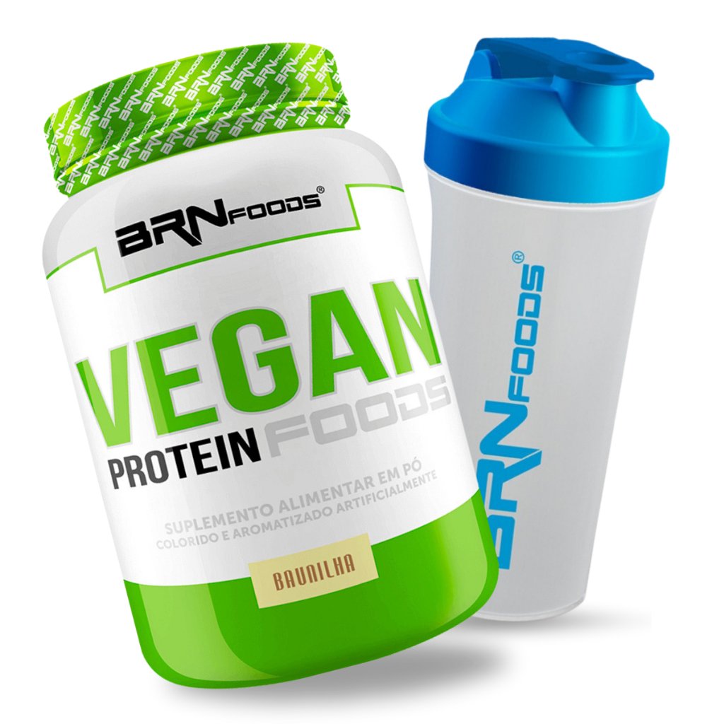 Vegan Protein Foods Whey Protein Vegano 900 Gramas + Coqueteleira