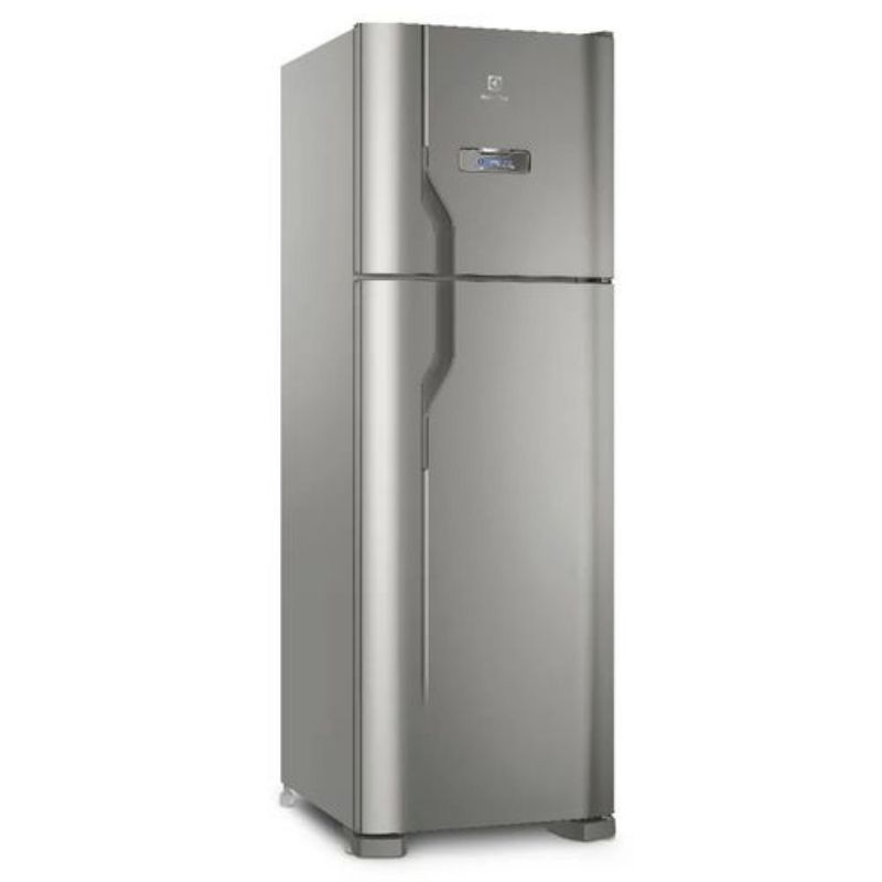 Geladeira/Refrigerador Electrolux Frost Free DFX41 Inox 371L - 220v