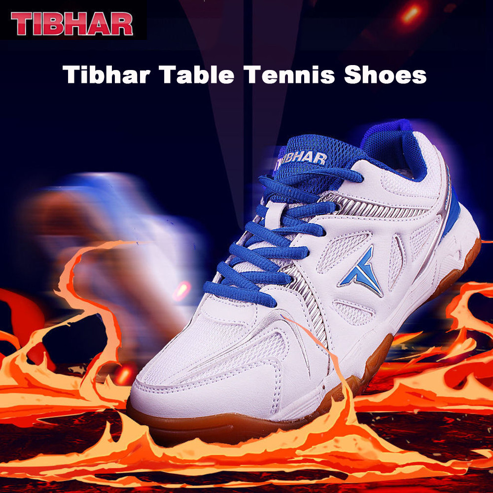 Sapatos Originais De Tênis De Mesa TIBHAR De Ping Pong Ultra Light , Badminton Respiráveis Masculinos E Femininos Treinamento 02018