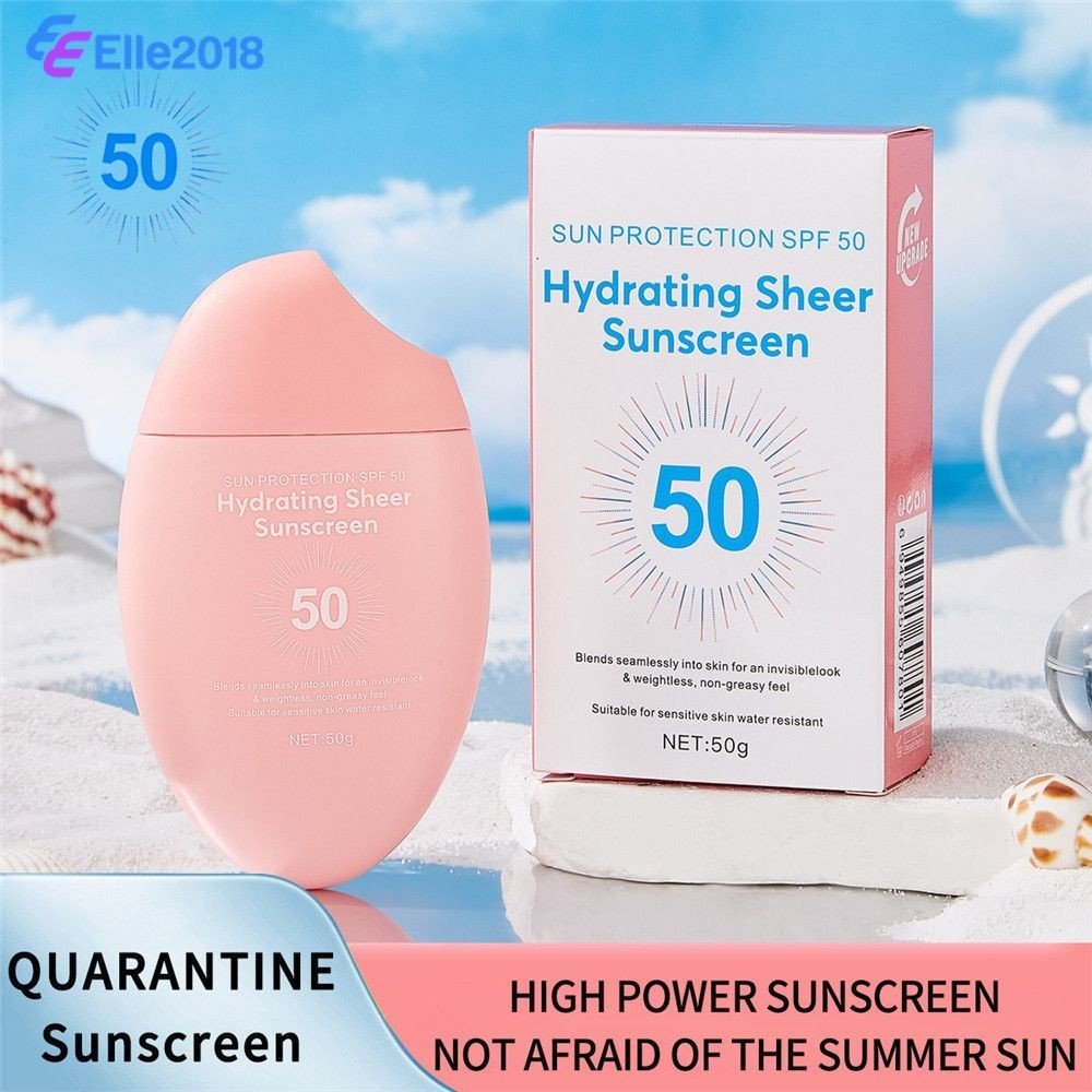 FORMBO Protetor solar FPS 50+ 50g Fórmula refrescante sem óleo e não pegajosa Proteção solar UV para rosto Protetor solar com brilho natural para todos os tipos de pele Protetor solar para pele e rosto [Melhor preço Compre agora]