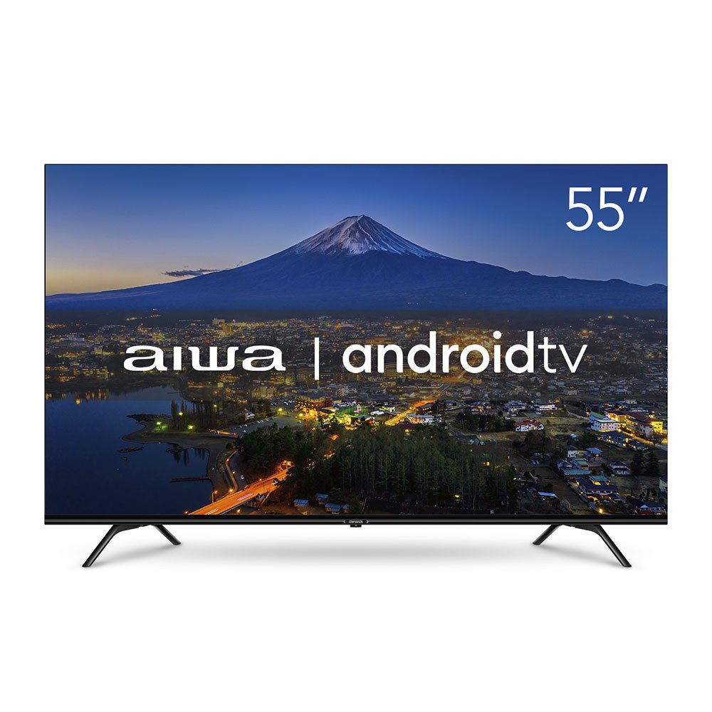 Smart TV AIWA 55 Android 4K Borda Ultrafina Dolby VisioneAtmos