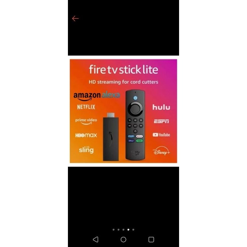 Amazon Fire Stick TV lite Full HD