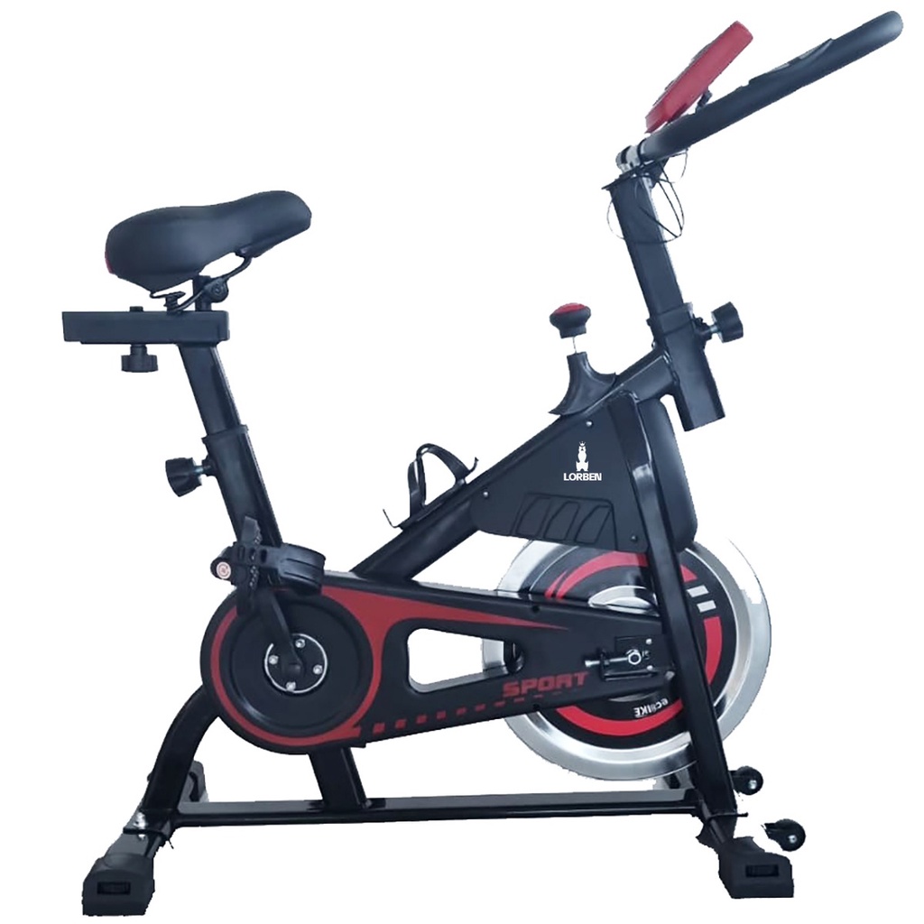 Bicicleta Ergométrica Lorben Spinning Bike Indoor Magnética com Display Digital